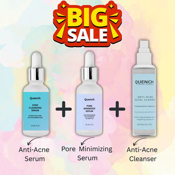 Acne Clearing Bundle with 2% Salicylic Acid & Niacinamide
